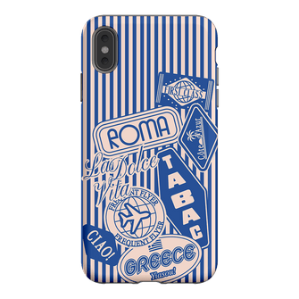 Frequent Flyer Printed Phone Cases iPhone XS Max / Armoured by The Dairy - The Dairy