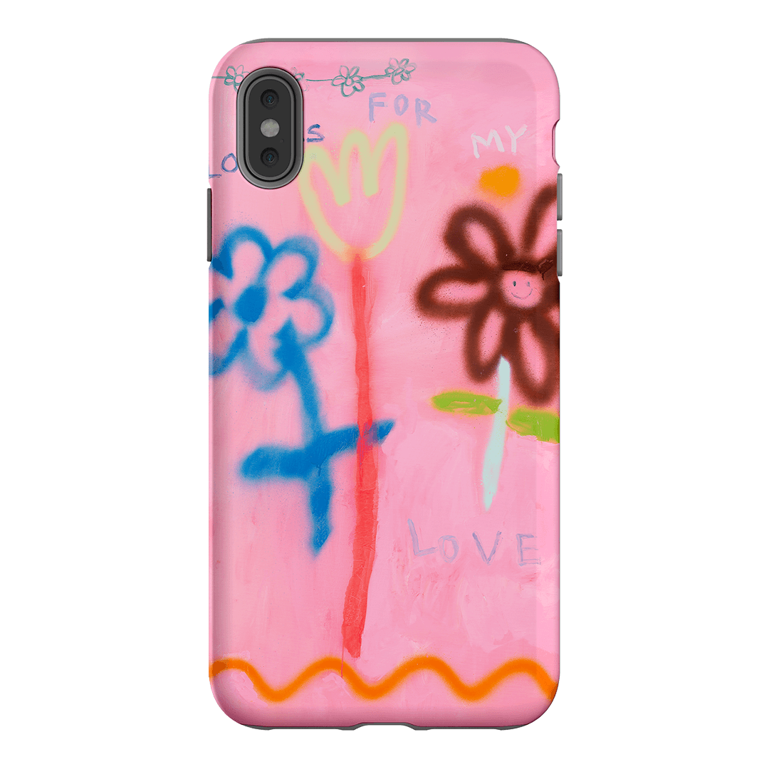 Flowers Printed Phone Cases iPhone XS Max / Armoured by Kate Eliza - The Dairy