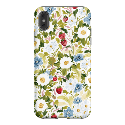 Garden Strawberries Printed Phone Cases iPhone XS Max / Armoured by Ellie Mae - The Dairy