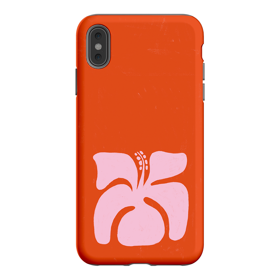 Hibiscus Crush Printed Phone Cases iPhone XS Max / Armoured by Marie Faurrite - The Dairy