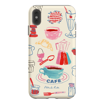 Home Cafe Printed Phone Cases iPhone XS Max / Armoured by Phthalo Ruth - The Dairy