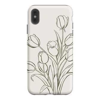 Inked Tulips Printed Phone Cases iPhone XS Max / Armoured by Typoflora - The Dairy