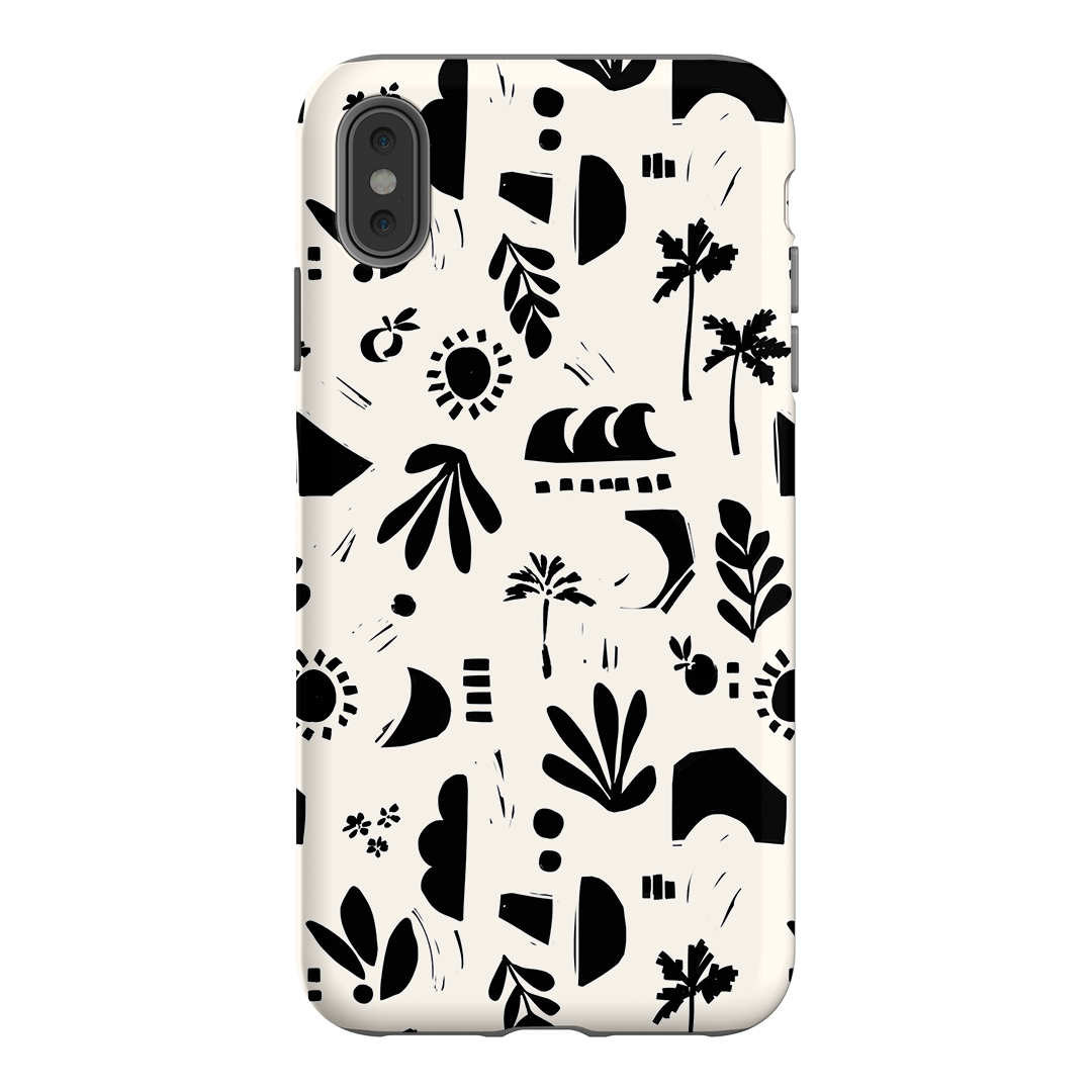 Inky Beach Printed Phone Cases iPhone XS Max / Armoured by Charlie Taylor - The Dairy