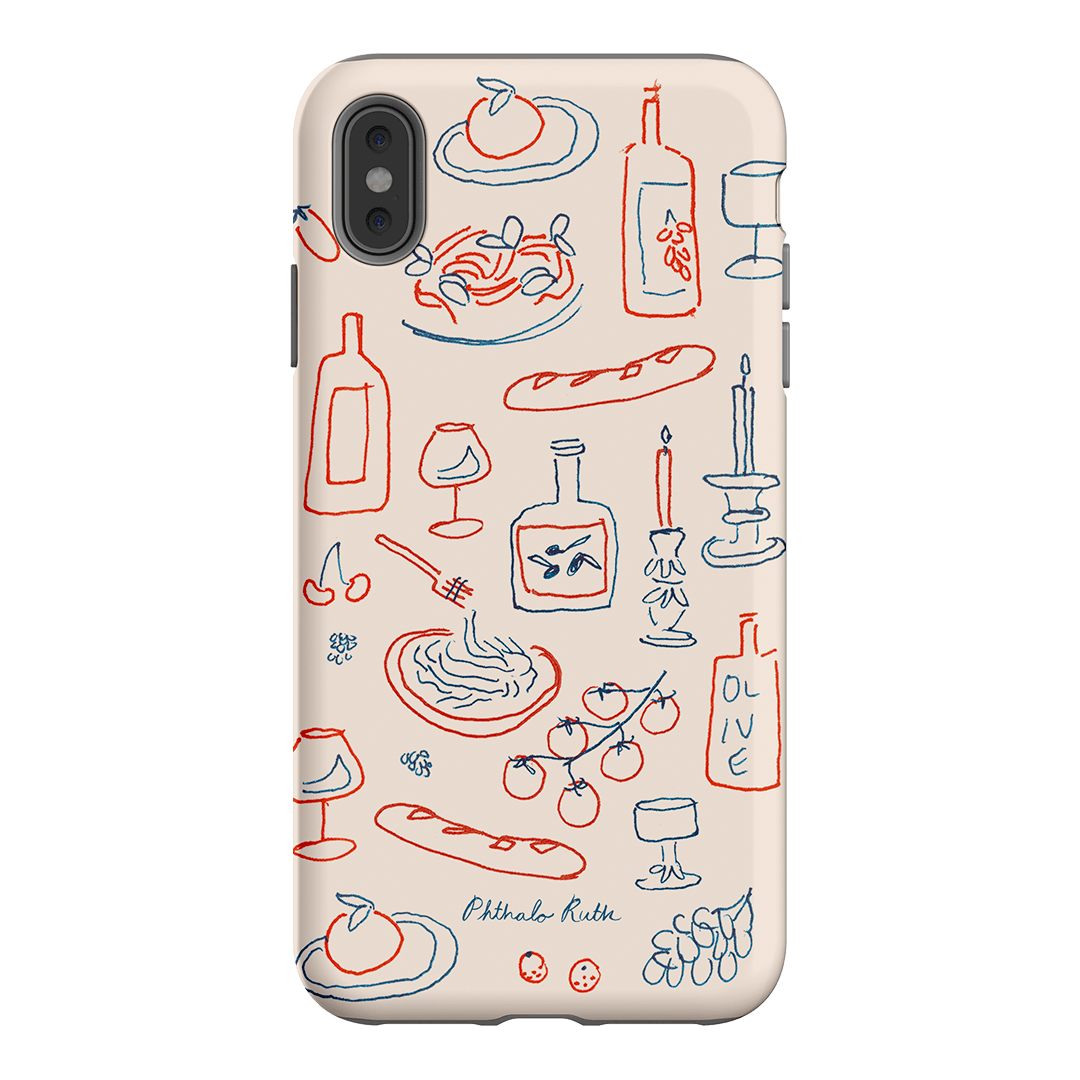 Italian Fare Printed Phone Cases iPhone XS Max / Armoured by Phthalo Ruth - The Dairy