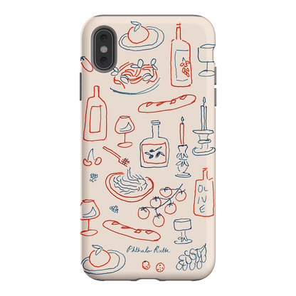 Italian Fare Printed Phone Cases iPhone XS Max / Armoured by Phthalo Ruth - The Dairy