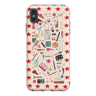 Just A Girl Printed Phone Cases iPhone XS Max / Armoured by BG. Studio - The Dairy