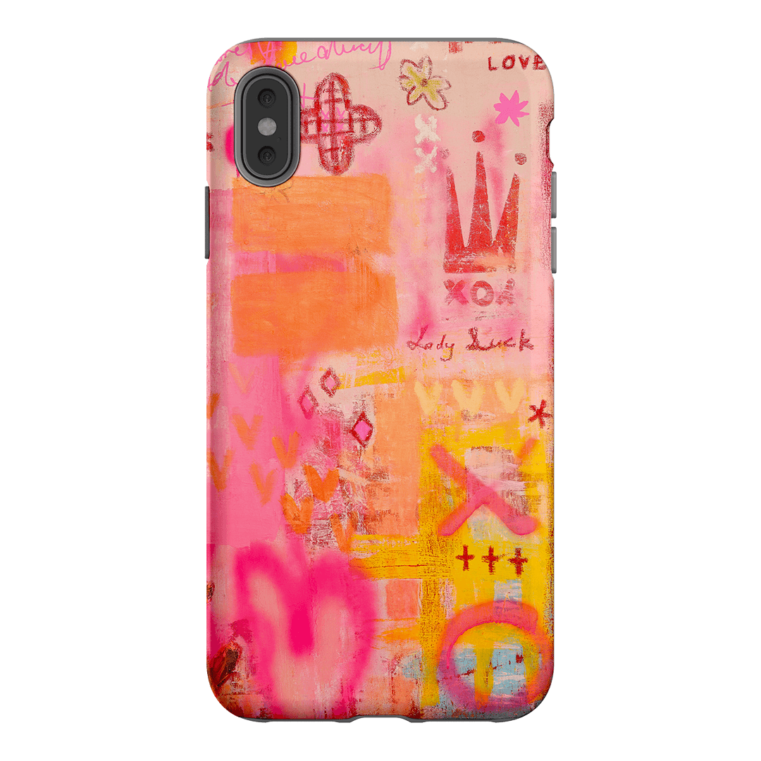 Lady Luck Printed Phone Cases iPhone XS Max / Armoured by Jackie Green - The Dairy