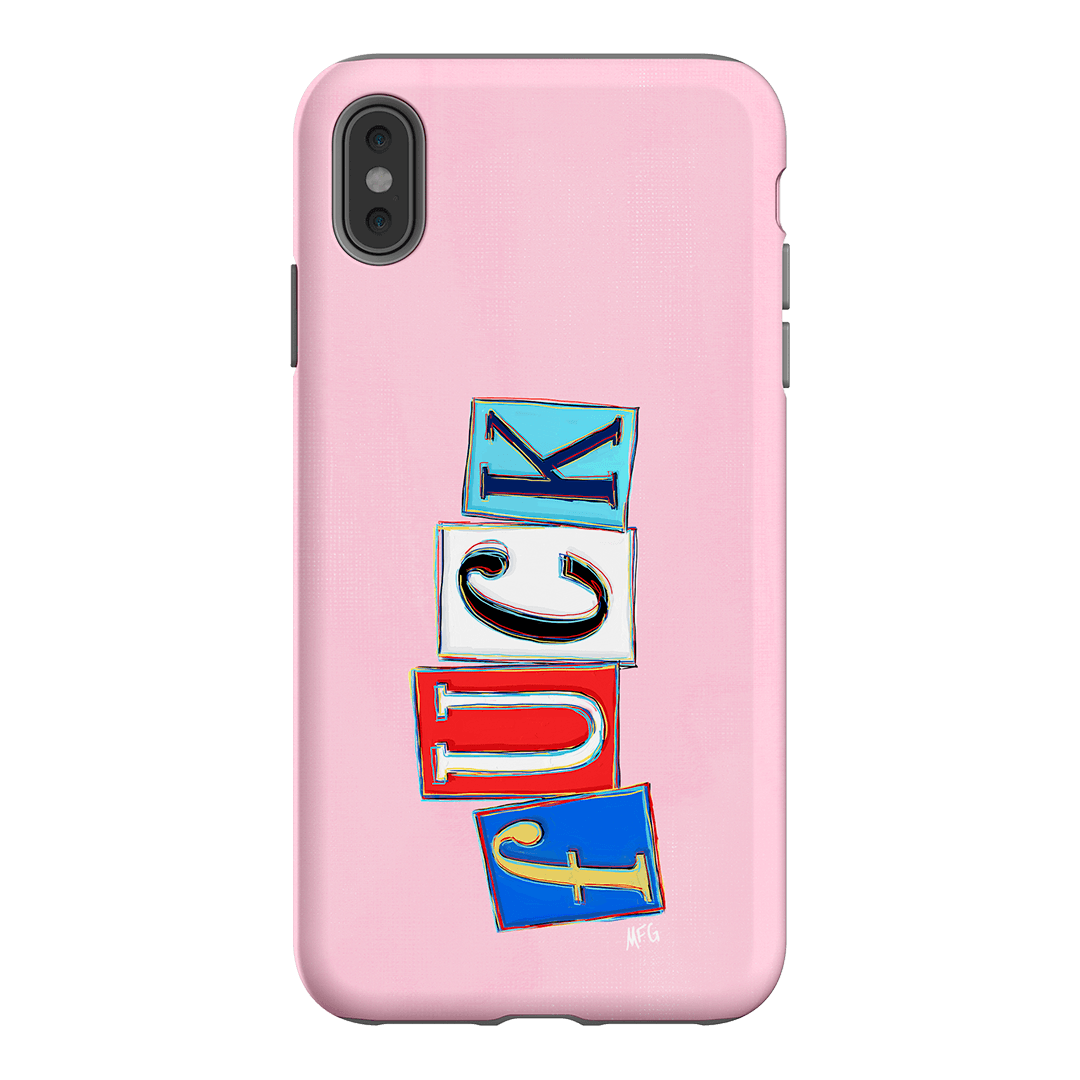 Lil Fcks Pink Printed Phone Cases iPhone XS Max / Armoured by Margarbs Art - The Dairy