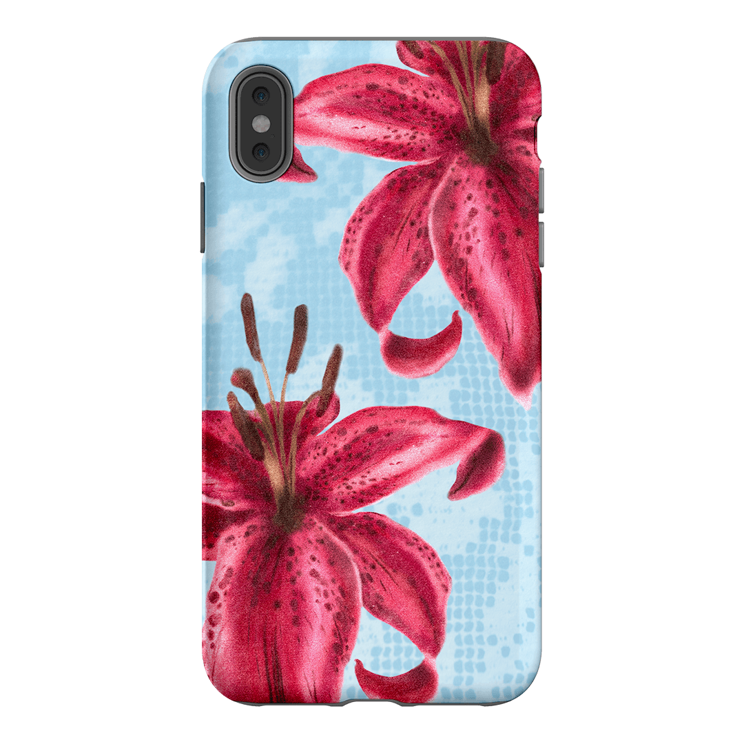Lillies Printed Phone Cases iPhone XS Max / Armoured by Sally Hungerford - The Dairy