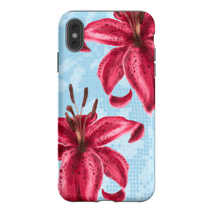 Lillies Printed Phone Cases iPhone XS Max / Armoured by Sally Hungerford - The Dairy