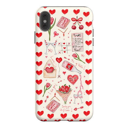 Love Note Printed Phone Cases iPhone XS Max / Armoured by BG. Studio - The Dairy