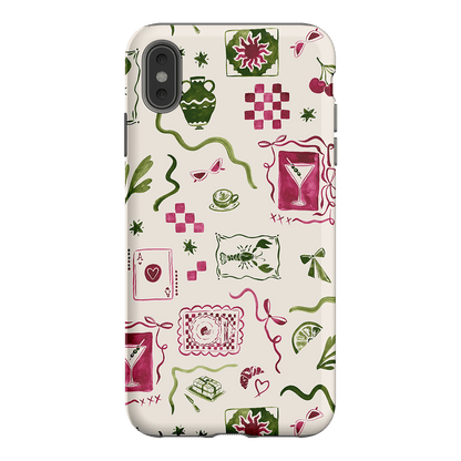 Martini Gal Printed Phone Cases iPhone XS Max / Armoured by Charlie Taylor - The Dairy