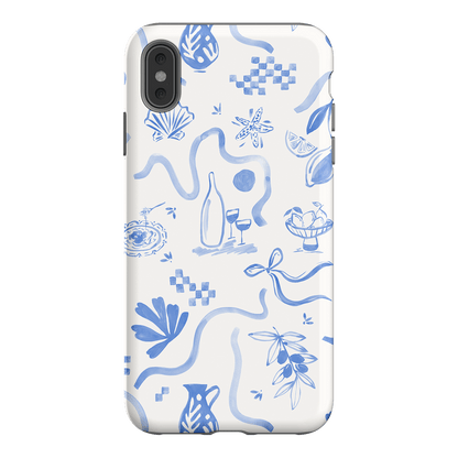 Mediterranean Wave Printed Phone Cases iPhone XS Max / Armoured by Charlie Taylor - The Dairy
