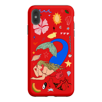 Mermaid Salad Scarlet Printed Phone Cases iPhone XS Max / Armoured by Easty Beasty - The Dairy