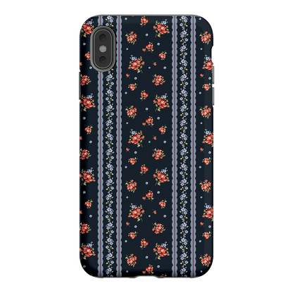 Midnight Stripe Printed Phone Cases iPhone XS Max / Armoured by Kasiags Art - The Dairy