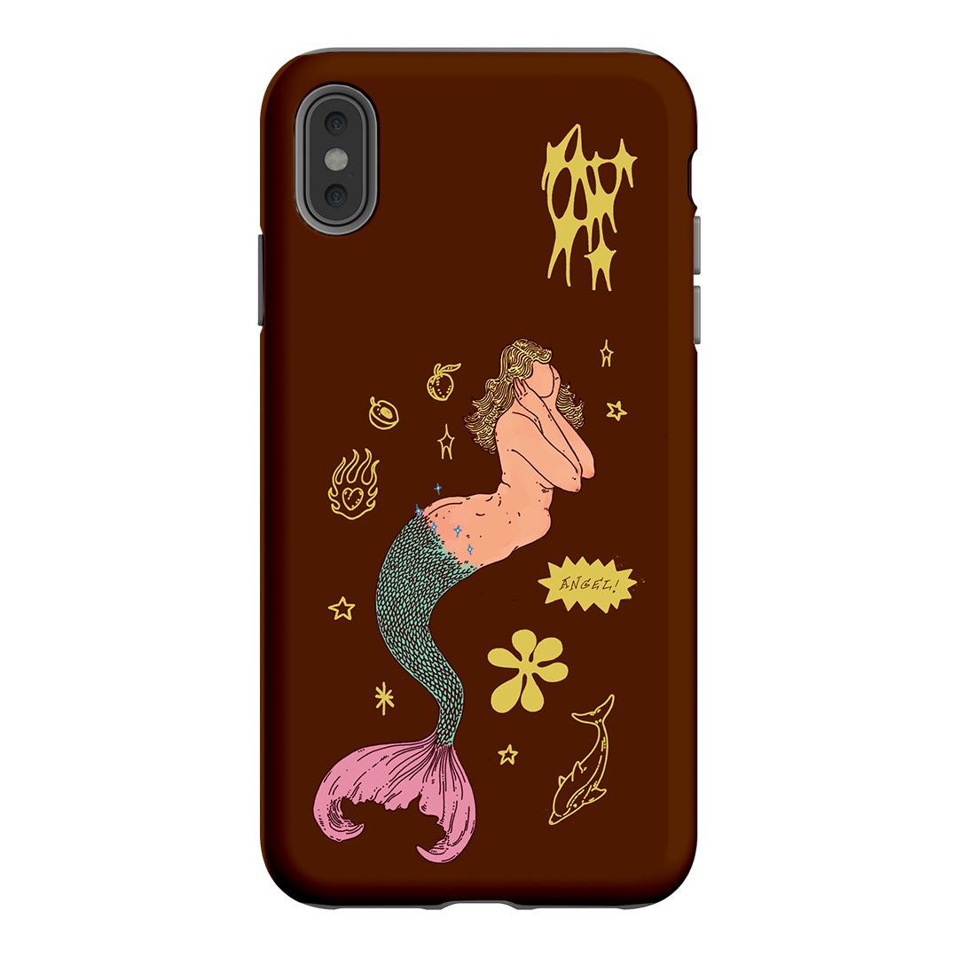 Mimi Chocolate Printed Phone Cases iPhone XS Max / Armoured by Easty Beasty - The Dairy