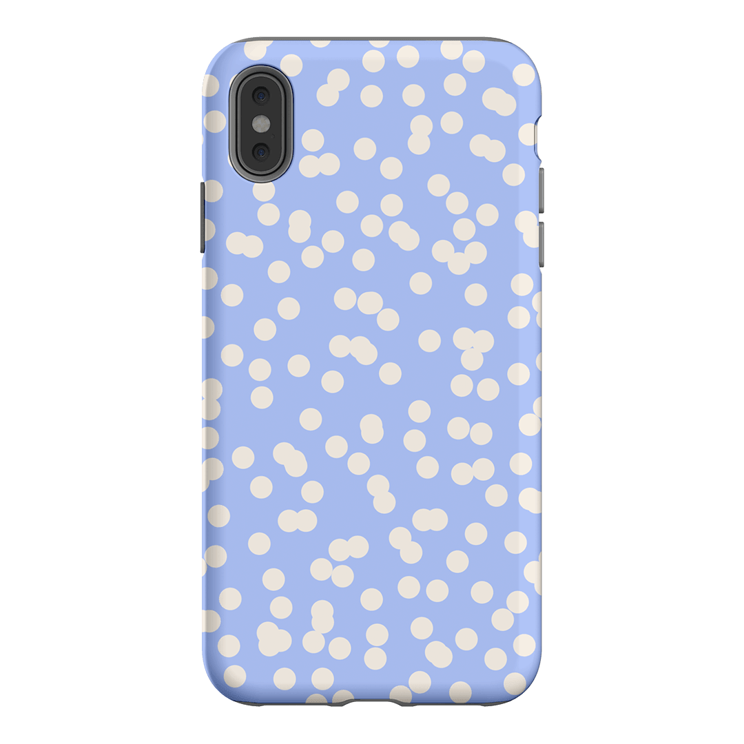Mini Confetti Periwinkle Salt Printed Phone Cases iPhone XS Max / Armoured by Veronica Tucker - The Dairy