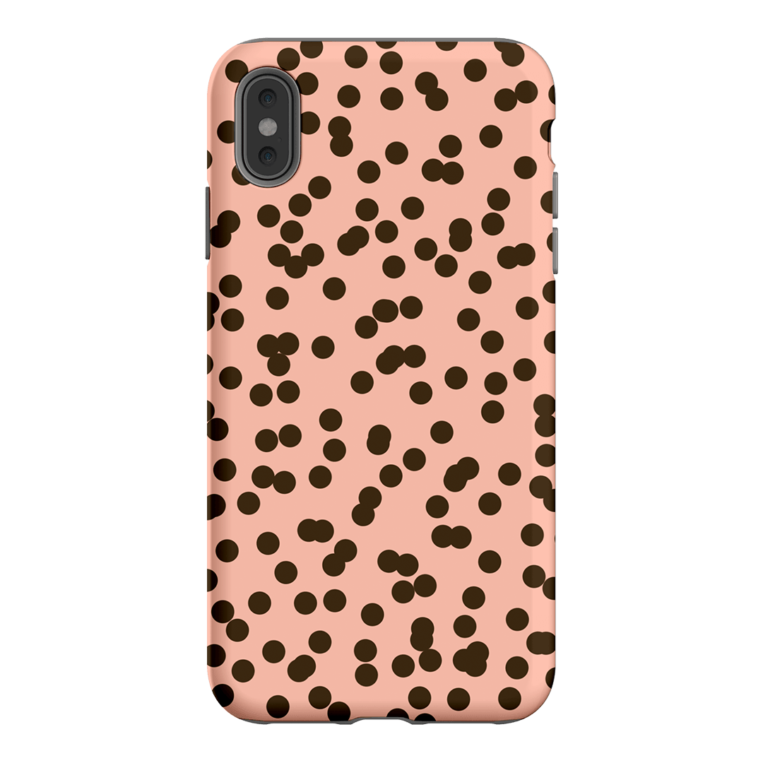 Mini Confetti Pink Chocolate Printed Phone Cases iPhone XS Max / Armoured by Veronica Tucker - The Dairy