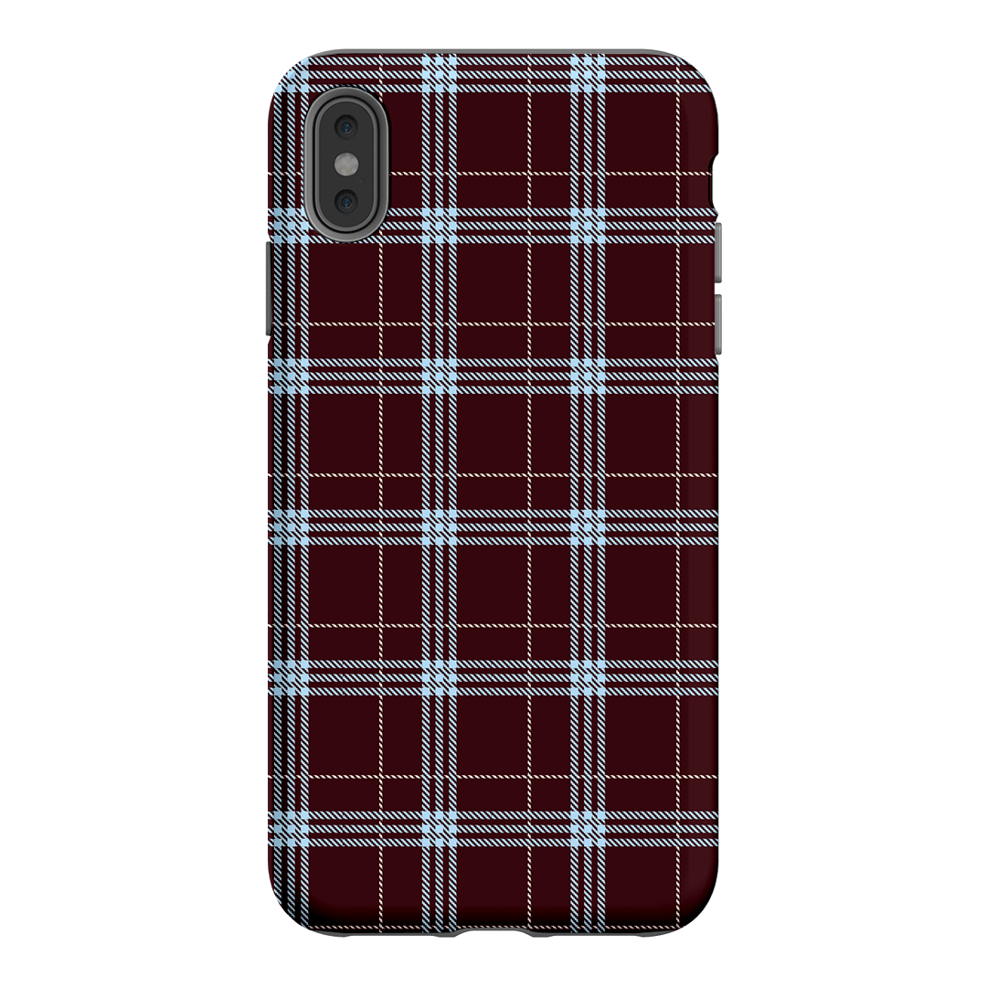 Mocha Plaid Printed Phone Cases iPhone XS Max / Armoured by The Dairy - The Dairy