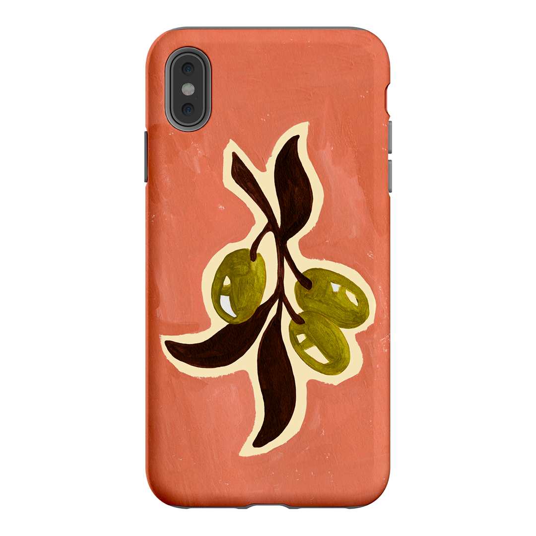 Olives Printed Phone Cases iPhone XS Max / Armoured by Studio Bon - The Dairy