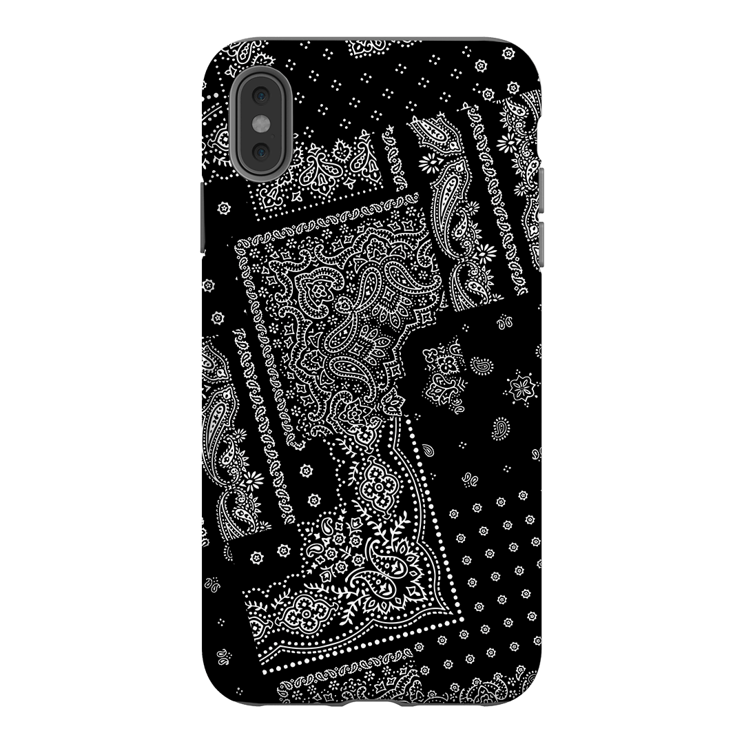 Paisley Noir Printed Phone Cases iPhone XS Max / Armoured by The Dairy - The Dairy