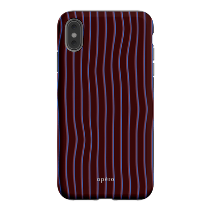 Panama Burgundy Printed Phone Cases iPhone XS Max / Armoured by Apero - The Dairy
