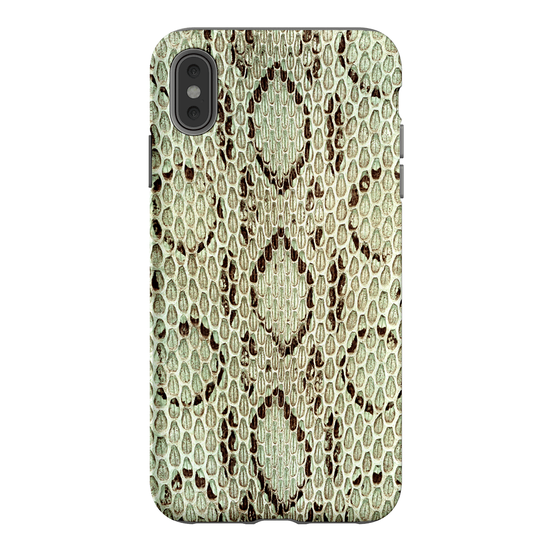 Pistachio Python Printed Phone Cases iPhone XS Max / Armoured by The Dairy - The Dairy