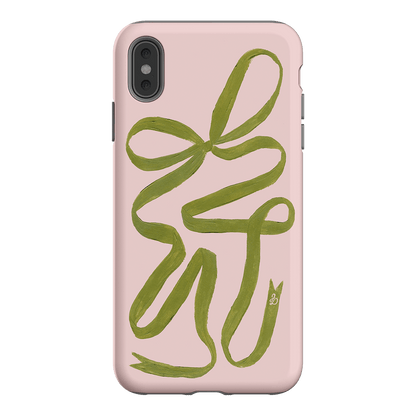 Garden Ribbon Printed Phone Cases iPhone XS Max / Armoured by Jasmine Dowling - The Dairy