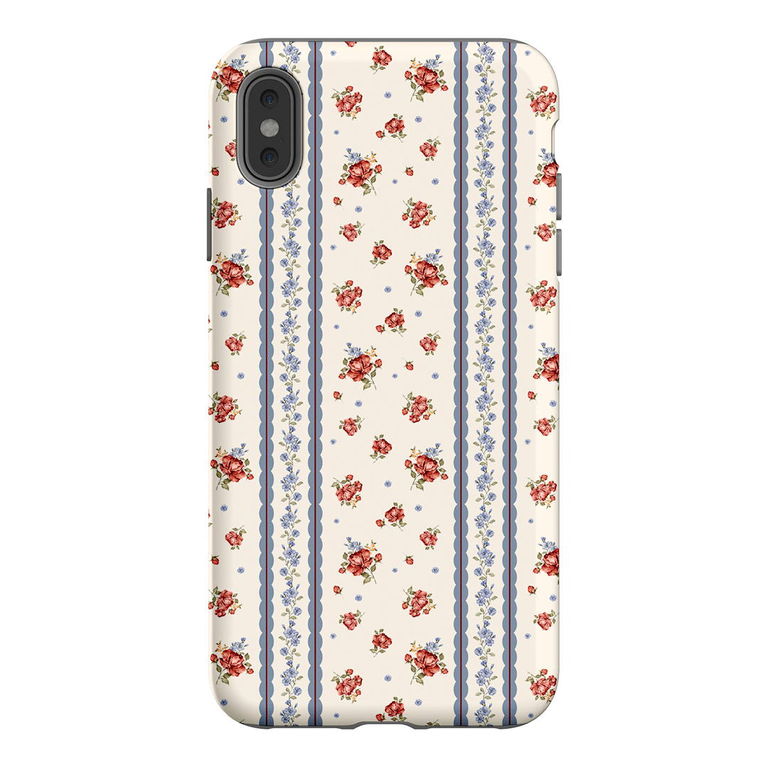 Rose Stripe Printed Phone Cases iPhone XS Max / Armoured by Kasiags Art - The Dairy