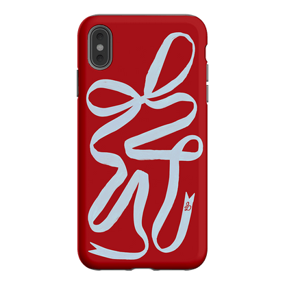Cottage Ribbon Printed Phone Cases iPhone XS Max / Armoured by Jasmine Dowling - The Dairy