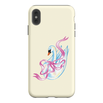 Satin Swan Printed Phone Cases iPhone XS Max / Armoured by Femke Studio - The Dairy