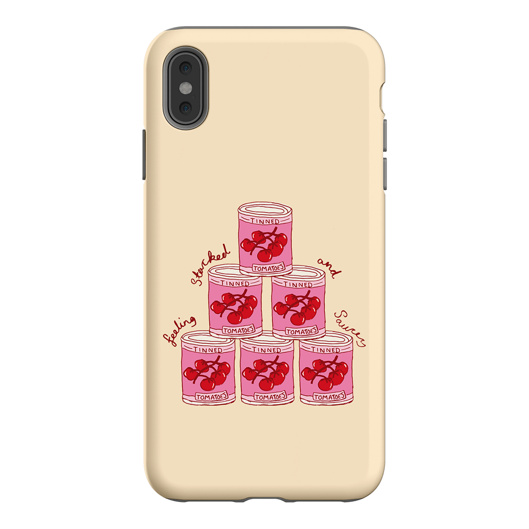 Saucy Supper Printed Phone Cases iPhone XS Max / Armoured by The Dairy - The Dairy