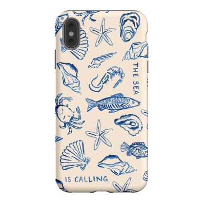 Sea Call Printed Phone Cases iPhone XS Max / Armoured by Cass Deller - The Dairy
