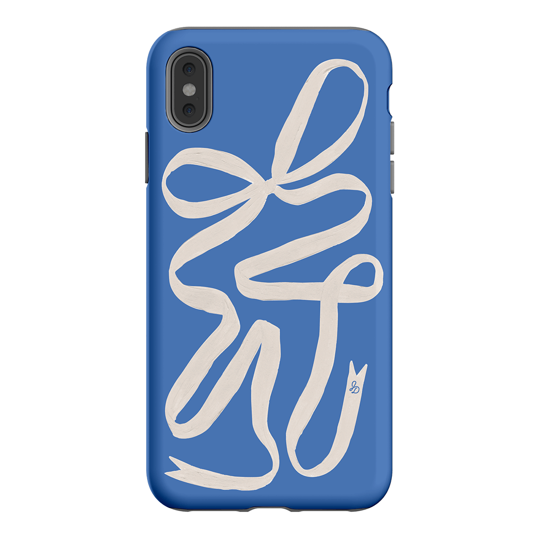 Something Blue Ribbon Printed Phone Cases iPhone XS Max / Armoured by Jasmine Dowling - The Dairy