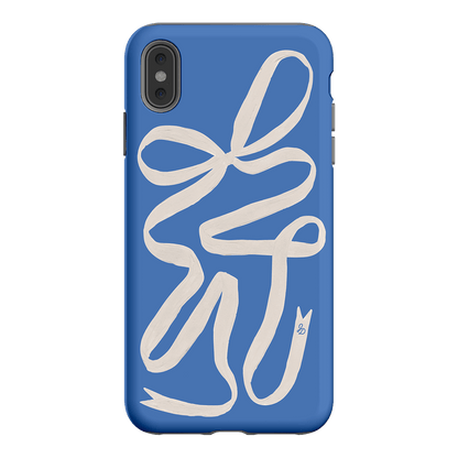 Something Blue Ribbon Printed Phone Cases iPhone XS Max / Armoured by Jasmine Dowling - The Dairy