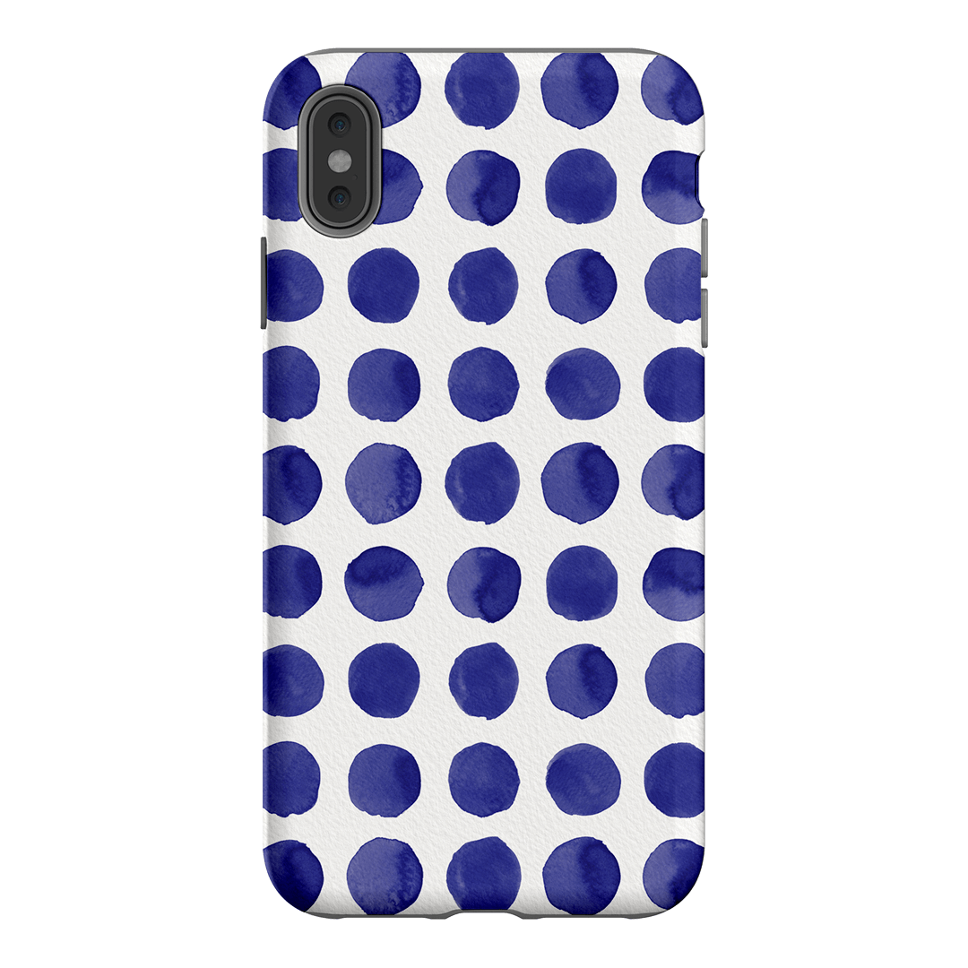 Spots in Blueberry Printed Phone Cases by The Dairy - The Dairy