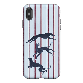 Stripey Hounds Printed Phone Cases iPhone XS Max / Armoured by Lisa Hu - The Dairy