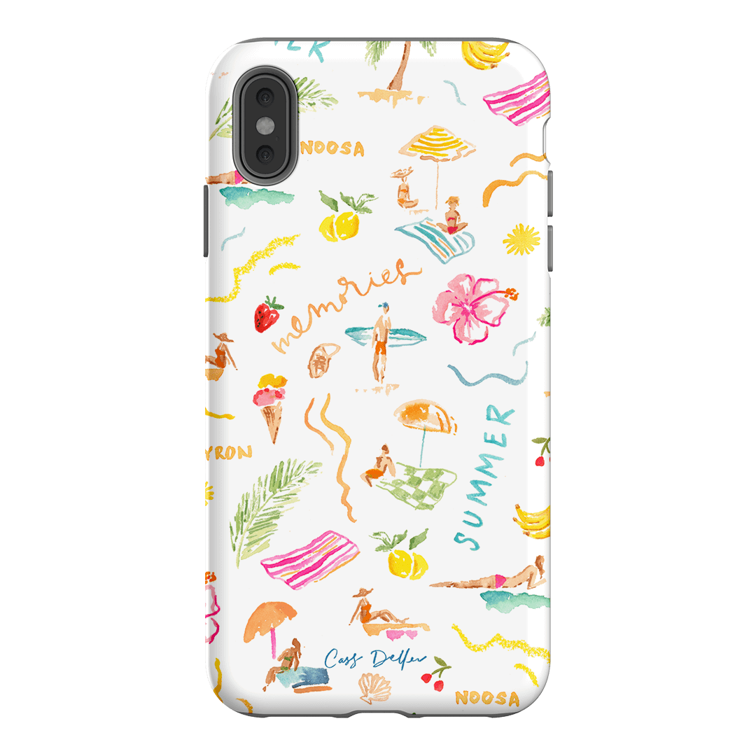 Summer Memories Printed Phone Cases iPhone XS Max / Armoured by Cass Deller - The Dairy