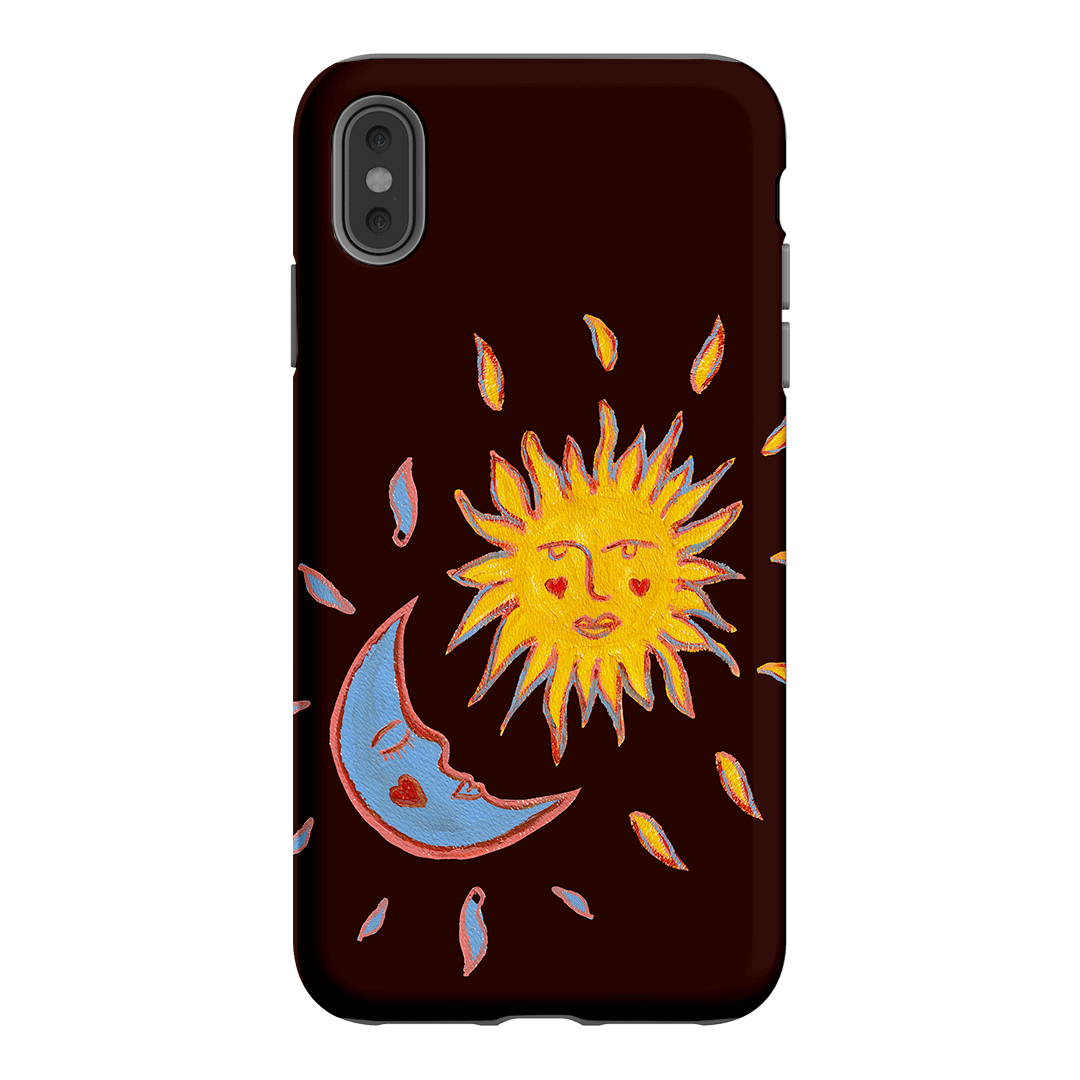 Sun & Moon Plum Printed Phone Cases iPhone XS Max / Armoured by BG. Studio - The Dairy