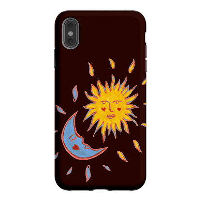 Sun & Moon Plum Printed Phone Cases iPhone XS Max / Armoured by BG. Studio - The Dairy