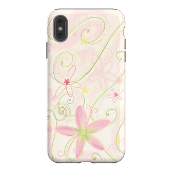 Swirl Pink Printed Phone Cases iPhone XS Max / Armoured by Kayla Carr - The Dairy