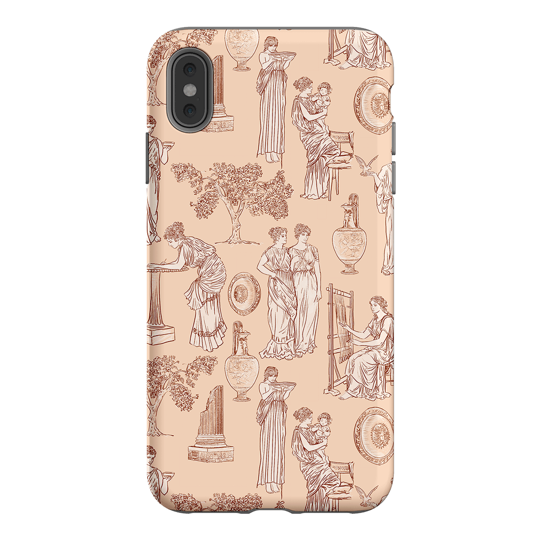 Symposium Rosewater Printed Phone Cases iPhone XS Max / Armoured by Veronica Tucker - The Dairy