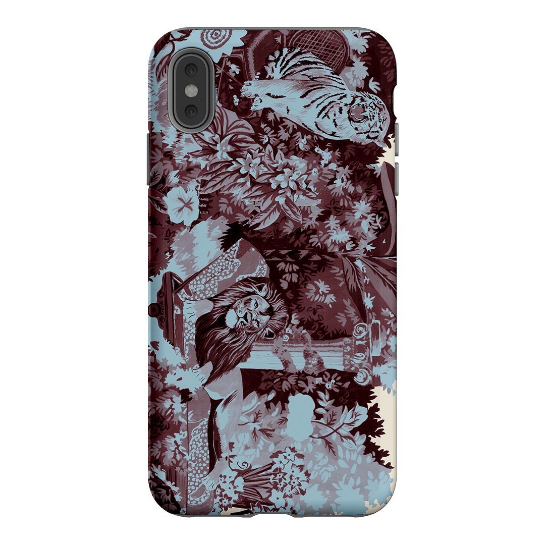 Tippi Blue Printed Phone Cases iPhone XS Max / Armoured by Desmond & Dempsey - The Dairy