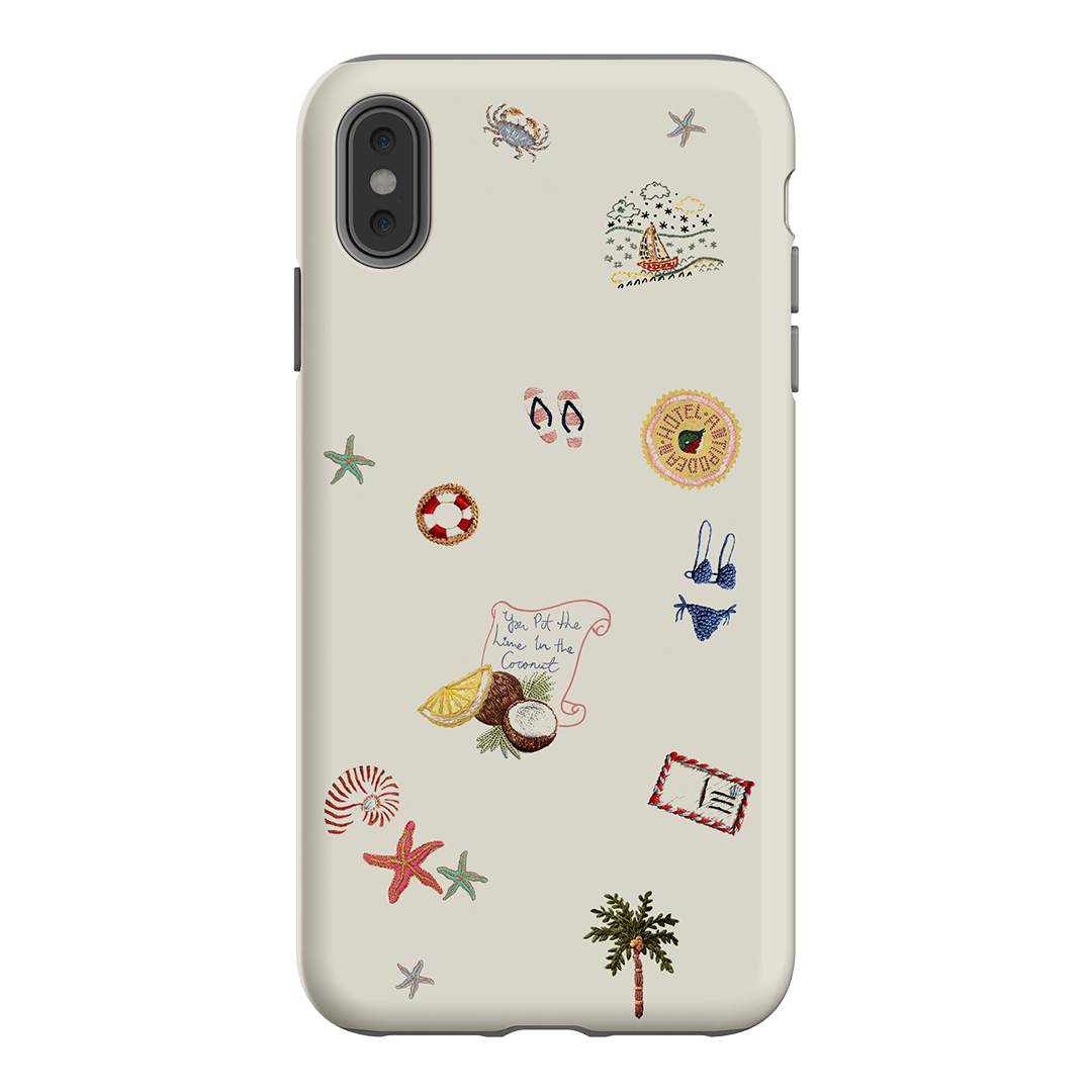 Vacay All Day Cream Printed Phone Cases by Antipodean - The Dairy