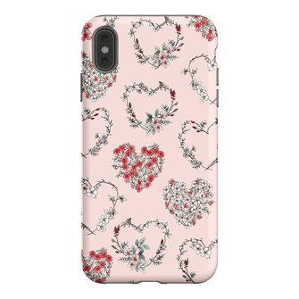 Wild Heart Wreath Printed Phone Cases iPhone XS Max / Armoured by Typoflora - The Dairy