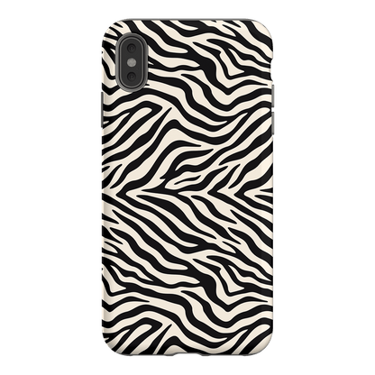 Zebra Ink Printed Phone Cases iPhone XS Max / Armoured by The Dairy - The Dairy