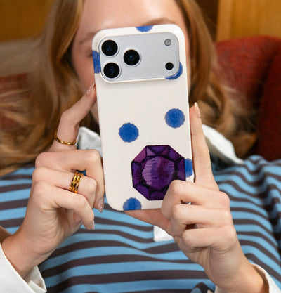 February Amethyst Printed Phone Cases iPhone 17 / Armoured by Joiana - The Dairy