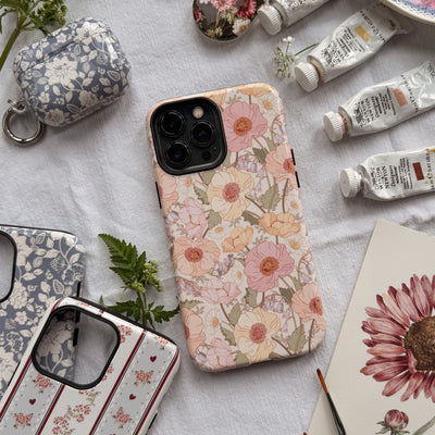 Spring Poppy Printed Phone Cases iPhone 17 / Armoured by Kasiags Art - The Dairy