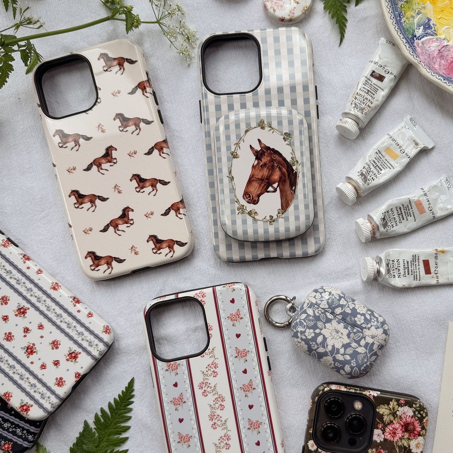 Running Horse Printed Phone Cases by Kasiags Art - The Dairy