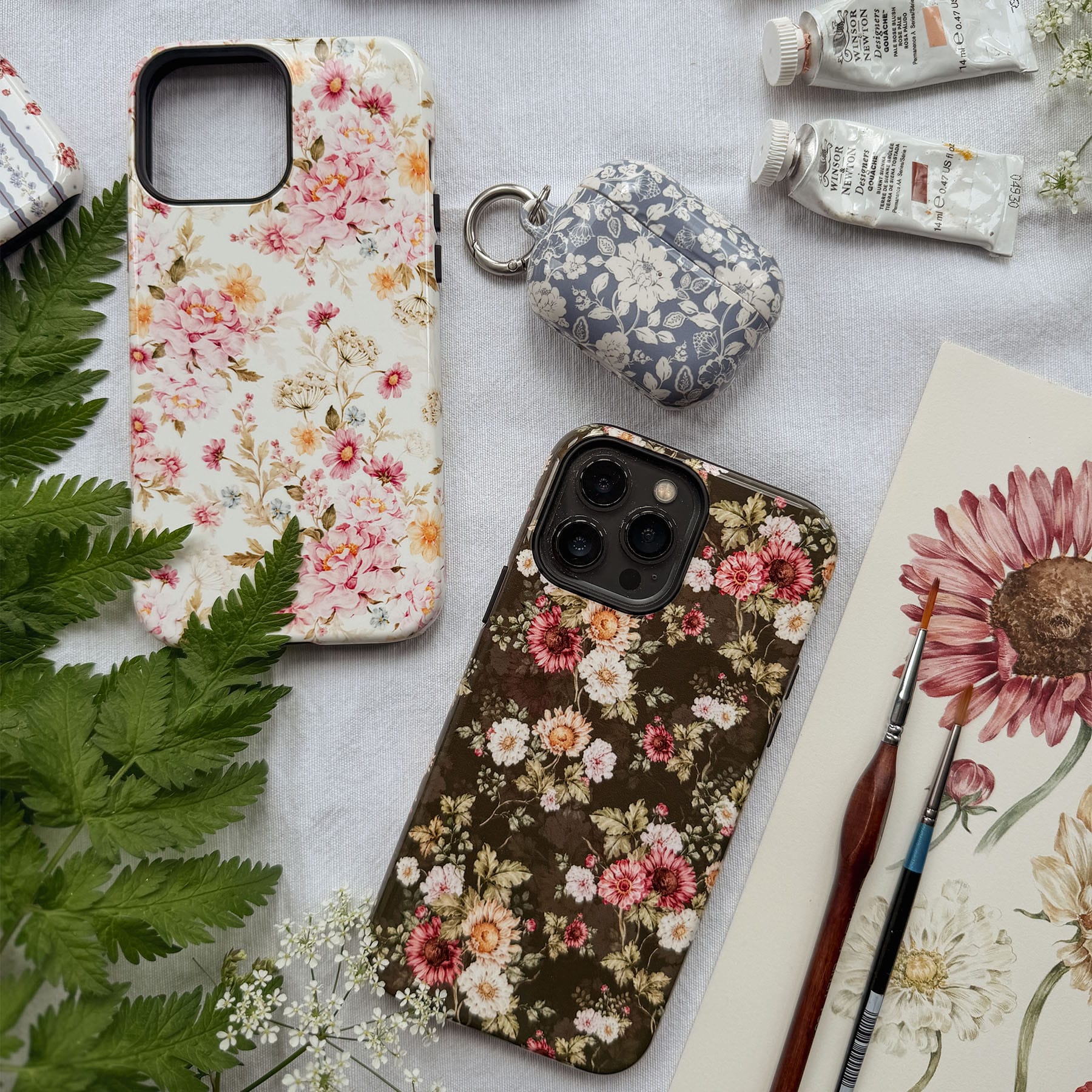 Florals For Spring Printed Phone Cases by Kasiags Art - The Dairy